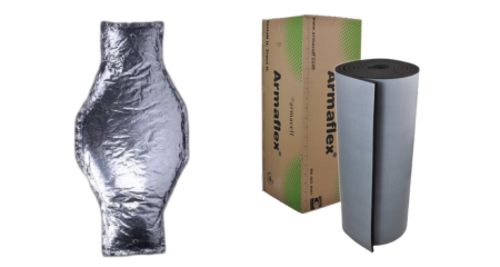 Wickelfalzrohre isolierung Wickelfalzrohre isolierung