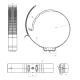 Ubbink Aerfoam, Befestigungsbügel für isoliertes Lüftungssystem, Ø 160 / 180 / 200 mmthumbnail Ubbink Aerfoam, Befestigungsbügel für isoliertes Lüftungssystem, Ø 160 / 180 / 200 mmthumbnail