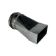 Flachkanal Reduzierung asymmetrisch von 110 x 55mm auf Wickelfalzrohr Ø 100mm - Stahl [Pro-C]thumbnail