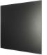 Design-Lüftungsgitter quadratisch (Abluft & Zuluft) Ø 125 mm – GLAS flach – matt Schwarzthumbnail