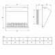 Whisper Luxe Design Wetterschutzgitter 180mm - Zuluft - Grafitgrauthumbnail