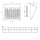 Whisper Luxe Design Wetterschutzgitter 180mm - Abluft - Graphitgrauthumbnail