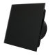 Whisper Pro-Design Badezimmerlüfter - Ø100 mm - Ein/Aus – flaches GLAS – matt Schwarz - schwarzer Ventilatorthumbnail Whisper Pro-Design Badezimmerlüfter - Ø100 mm - Ein/Aus – flaches GLAS – matt Schwarz - schwarzer Ventilatorthumbnail
