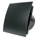 Whisper Pro-Design Badlüfter – mit Nachlauf – Ø 100 mm - Gewölbtes Kunststoff - matt Schwarz - Schwarzer Ventilatorthumbnail