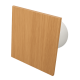 Whisper Pro-Design Badlüfter – mit Nachlauf – Ø 125 mm - Flacher Holzthumbnail