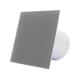  Whisper Pro-Design Badlüfter – mit Nachlauf – Ø 125 mm - flaches glas – Mattgrauthumbnail