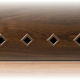 Quadratisches Türgitter 29 x 29 mm – Kunststoff braunthumbnail