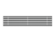 Einbaubare rahmenlose Wandgitter - 1025x125mmthumbnail