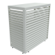 Aircover 1200 – RAL 9016 – Hochwertige Verkleidung für Außenklimageräte – 120 x 110 x 65 cmthumbnail