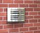 Design-Wetterschutzgitter PREMIUM LINE -ALFA- Ø 150 mm mit grobmaschigem Draht – Edelstahlthumbnail