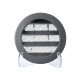 Rundes Lüftungsgitter Ø 80mm Aluminium mit feinmaschigem Fliegendrahtthumbnail