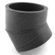 Isoliertes Rohrsystem Bogen 15° – Ø 180 mm thumbnail