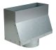 Gerader Gitterrostschuh 305 x 102 mm mit Anschluss Ø 125 mmthumbnail