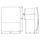 Design Badlüfter 97 m3/h – Ø 100 mm – STANDARD (CABRIO100)thumbnail Design Badlüfter 97 m3/h – Ø 100 mm – STANDARD (CABRIO100)thumbnail