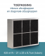 PuriVent CARRE Filter für Einbaudunstabzugshauben – 400 m3/h - 210 x 250 mm – Anschluss Ø 150 mmthumbnail