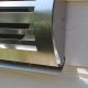 Design-Wetterschutzgitter PREMIUM LINE -DELTA- Ø 125 mm mit Rückschlagklappe – Edelstahlthumbnail