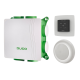 DucoBox Silent mit Schutzkontaktstecker + Steuerschalter RF batteriebetrieben + 4 Luftventilethumbnail