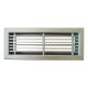 Bodengitter DELUXE 305 x 100 mm (passt in ein Brink-Maß von 305 x 102 mm) mit Volumenreglerabdeckung – Aluminiumthumbnail