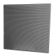 Perforierte Deckenplatte für Systemdecke 595 x 595 mm – Stahl – Schwarzthumbnail