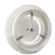 Tellerventil Kunststoff - Zuluft und Abluft - Ø 160 mm - mit Einbauring und Klemmfeder-Halterung - weißthumbnail