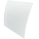 Pro-Design Badlüfter - mit Nachlauf (KW100T) - Ø100 mm - gewölbtes Glas - matt Weißthumbnail