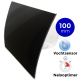 Pro-Design Badlüfter – mit Nachlauf + Feuchtigkeitsensor (KW100H) – Ø 100 mm – gewölbtes Glas – glänzend Schwarzthumbnail