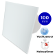 Pro-Design Badlüfter – mit Nachlauf + Feuchtigkeitssensor (KW100H) – Ø 100 mm – flaches GLAS – matt Weißthumbnail