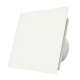 Whisper Pro-Design Badezimmerlüfter - Ø125mm – mit Nachlauf + Feuchtigkeitssensor – flaches glas – matt Weißthumbnail