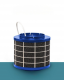 PuriVent SILO Plasmafilter für Dunstabzugshaube (Schacht 200 mm+) – 425 m3/h – Anschluss Ø 120 mmthumbnail