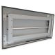 Lamellengitter Aufbaumontage (BxH) 305 x 155 mm - Aluminium - ungefärbt eloxiertthumbnail