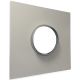 Plenum unisoliert, Aluminium 590 x 590 mm (Anschluss Ø 250 mm)thumbnail
