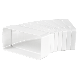 Variabler Kunststoff-Bogen 3° bis 48° – 120 x 60 mm – WEISSthumbnail