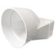 Reduzierstück Kunststoff - 110 x 55 mm auf Ø 100 mm – asymmetrischthumbnail
