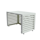 Aircover 1000 - Luxus (Klimaanlage) Außeneinheit Verkleidung - 100 x 65 x 50 cmthumbnail