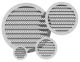 Rundes Lüftungsgitter Aluminium Ø 80 mm mit grobmaschigem Draht – hohe Durchlässigkeitthumbnail