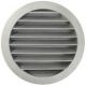 Rundes Lüftungsgitter Ø 125mm Aluminium mit feinmaschigem Fliegendrahtthumbnail