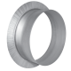 Tellerventil Metall - Abluft - Ø 160 mm - mit Einbauring - weißthumbnail
