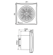 Badlüfter Soler und Palau Silent (300CZ) – Ø 150 mm – STANDARDthumbnail