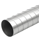 Wickelfalzrohr Ø 100 mm – Länge 1,5 Meterthumbnail Wickelfalzrohr Ø 100 mm – Länge 1,5 Meterthumbnail