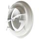 Tellerventil Metall - Abluft - Ø 160 mm - mit Klemmfedern - weißthumbnail