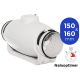 Soler & Palau Rohrventilator TD-500/150-160-T Silent mit Nachlauf - ⌀ 150/160mmthumbnail