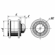 Blauberg TUBO150-T Rohreinschubventilator – 295 m3/h – Einschub IN 150-mm-Kanal – MIT TIMERthumbnail