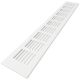 Lüftungsstreifen Aluminium LxH 400 x 80mm (G61-4008W) - WEISS RAL9010thumbnail