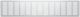 Lüftungsstreifen Aluminium LxH 500 x 130mm (G61-5013AA)thumbnail