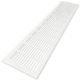 Lüftungsstreifen Aluminium LxH 500 x 100 mm (G61-5010W) WEISS RAL9010thumbnail