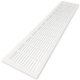 Lüftungsstreifen Aluminium LxH 500 x 130 mm (G61-5013W) WEISS RAL9010thumbnail