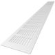 Lüftungsstreifen Aluminium LxH 800 x 60 mm (G61-8008W) - WEISS RAL9010thumbnail