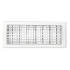 Wandgitter VTA-8110D (EINBAU) Stahl – 300 x 200 mm – mit verstellbaren Doppellamellenthumbnail