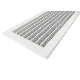 Wandgitter VTA-8110D (EINBAU) Stahl – 300 x 200 mm – mit verstellbaren Doppellamellenthumbnail