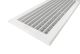 Wandgitter VTA-8110D (EINBAU) Stahl – 600 x 150 mm – mit verstellbaren Doppellamellenthumbnail